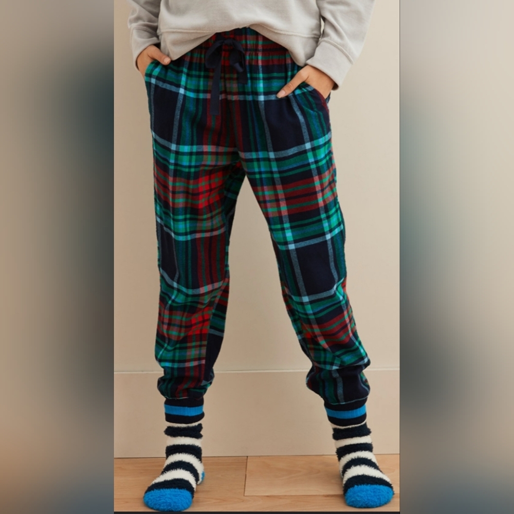 Aerie Plaid Jogger Pajama Pants –‎ XS – Great Condition